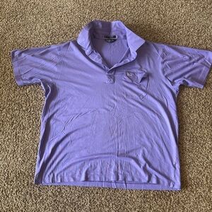 Dior Deep Purple Shirt with Silver Logo